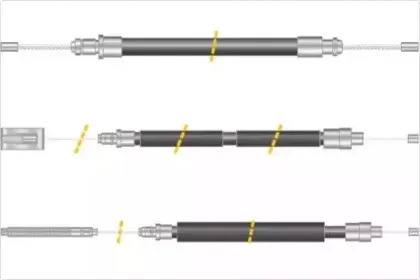 Трос, стояночная тормозная система MGA купить