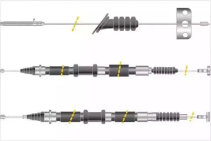 Трос, стояночная тормозная система MGA купить
