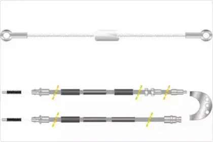 Трос, стояночная тормозная система MGA купить