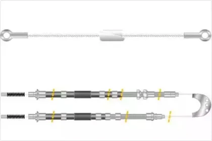 Трос, стояночная тормозная система MGA купить