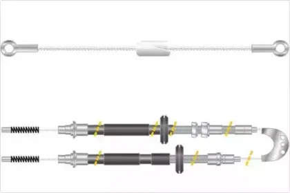 Трос, стояночная тормозная система MGA купить