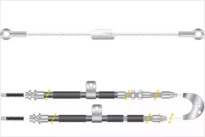 Трос, стояночная тормозная система MGA купить