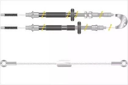 Трос, стояночная тормозная система MGA купить