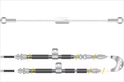 Трос, стояночная тормозная система MGA купить