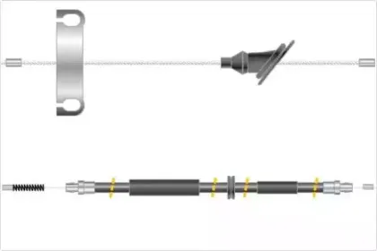 Трос, стояночная тормозная система MGA купить