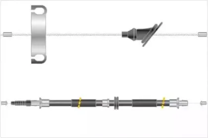 Трос, стояночная тормозная система MGA купить