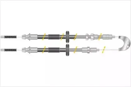 Трос, стояночная тормозная система MGA купить