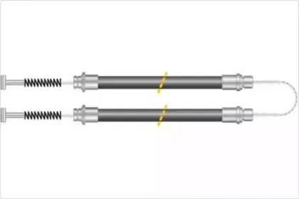 Трос, стояночная тормозная система MGA купить
