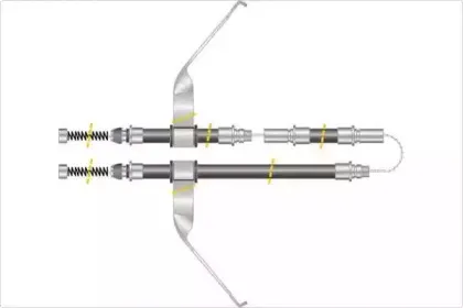 Трос, стояночная тормозная система MGA купить