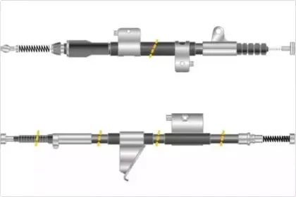 Трос, стояночная тормозная система MGA купить