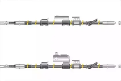 Трос, стояночная тормозная система MGA купить