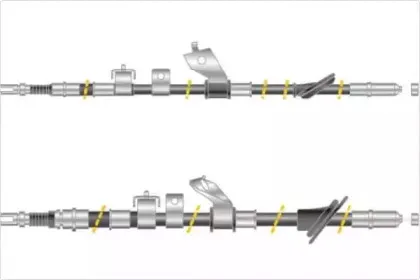 Трос, стояночная тормозная система MGA купить
