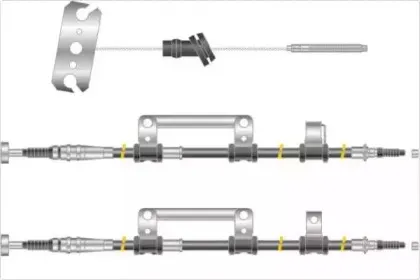 Трос, стояночная тормозная система MGA купить