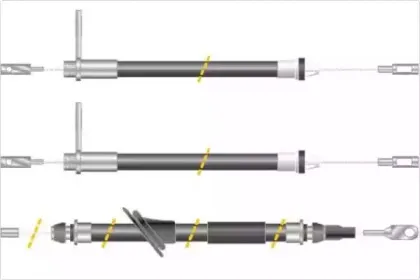 Трос, стояночная тормозная система MGA купить