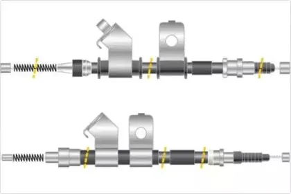 Трос, стояночная тормозная система MGA купить