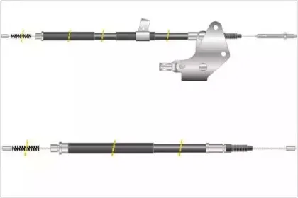 Трос, стояночная тормозная система MGA купить