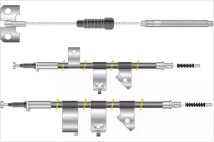 Трос, стояночная тормозная система MGA купить
