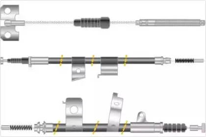 Трос, стояночная тормозная система MGA купить