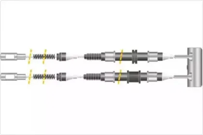 Трос, стояночная тормозная система MGA купить