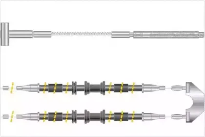 Трос, стояночная тормозная система MGA купить