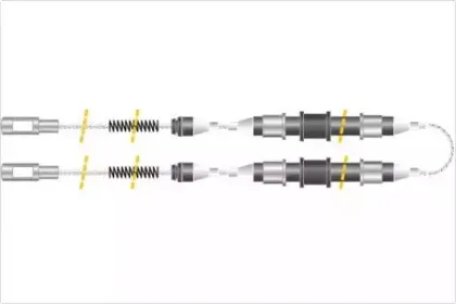 Трос, стояночная тормозная система MGA купить