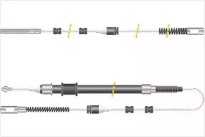 Трос, стояночная тормозная система MGA купить