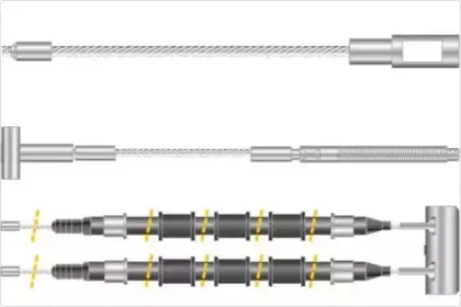 Трос, стояночная тормозная система MGA купить