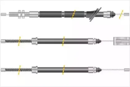 Трос, стояночная тормозная система MGA купить