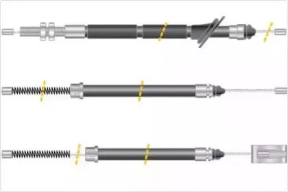 Трос, стояночная тормозная система MGA купить