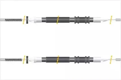 Трос, стояночная тормозная система MGA купить
