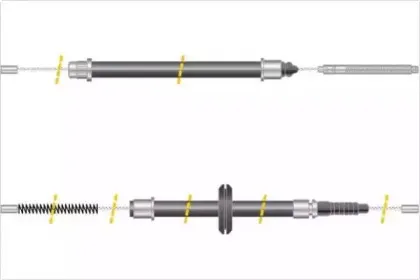 Трос, стояночная тормозная система MGA купить