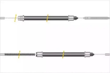 Трос, стояночная тормозная система MGA купить