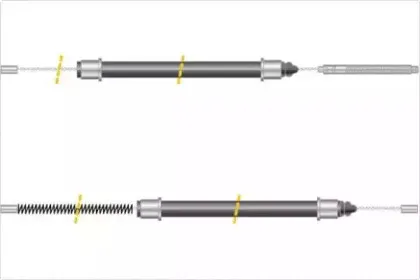 Трос, стояночная тормозная система MGA купить