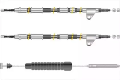 Трос, стояночная тормозная система MGA купить