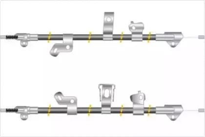 Трос, стояночная тормозная система MGA купить