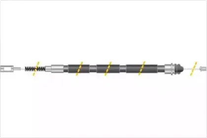 Трос, стояночная тормозная система MGA купить