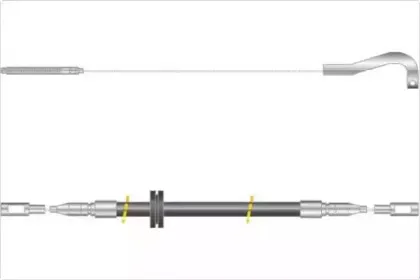 Трос, стояночная тормозная система MGA купить
