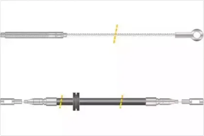 Трос, стояночная тормозная система MGA купить