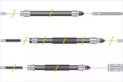 Трос, стояночная тормозная система MGA купить
