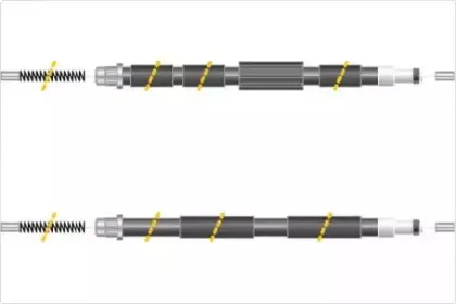 Трос, стояночная тормозная система MGA купить
