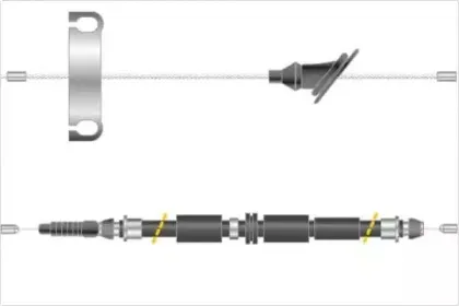 Трос, стояночная тормозная система MGA купить