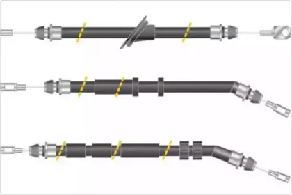 Трос, стояночная тормозная система MGA купить