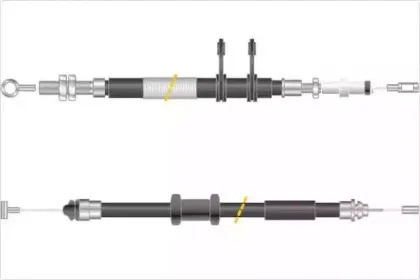Трос, стояночная тормозная система MGA купить
