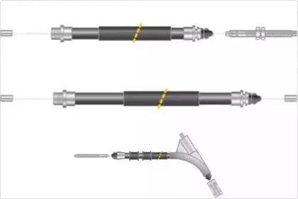 Трос, стояночная тормозная система MGA купить