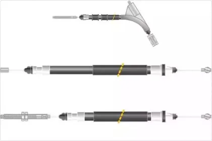 Трос, стояночная тормозная система MGA купить