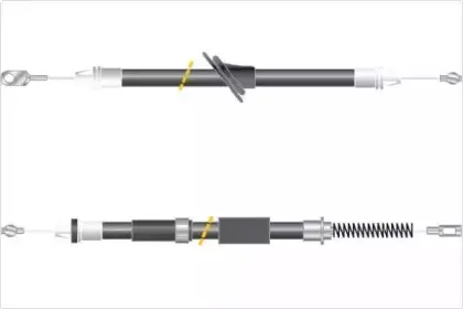 Трос, стояночная тормозная система MGA купить