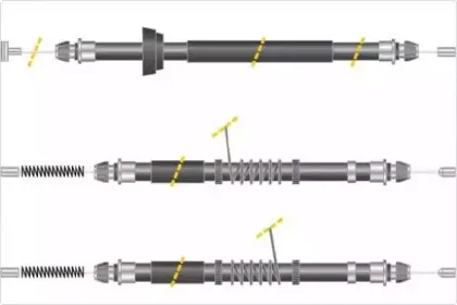 Трос, стояночная тормозная система MGA купить