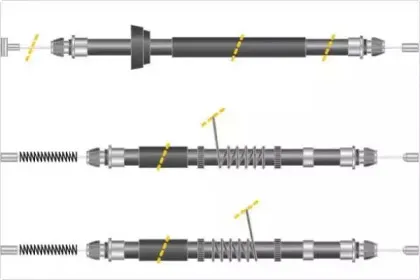 Трос, стояночная тормозная система MGA купить