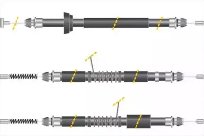 Трос, стояночная тормозная система MGA купить