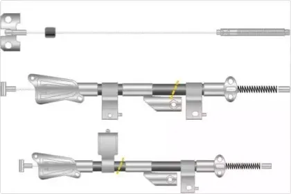 Трос, стояночная тормозная система MGA купить